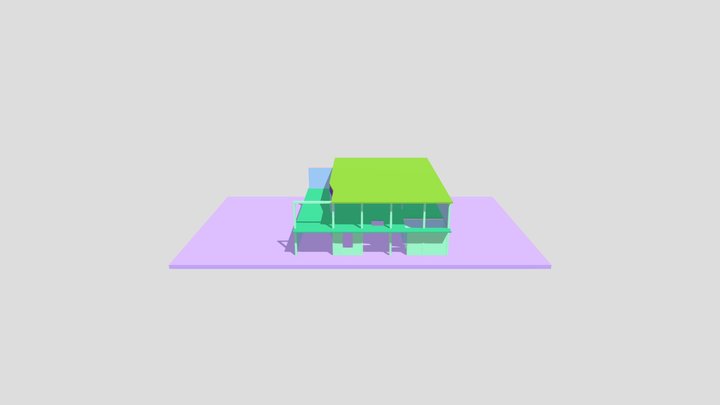 Galpon 3D Model