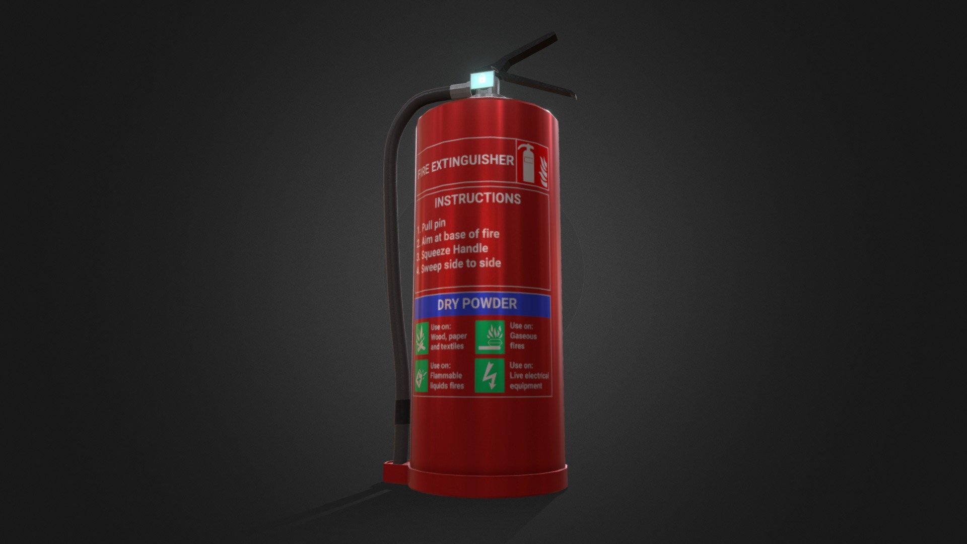 Fire Extinguisher "Futuristic"