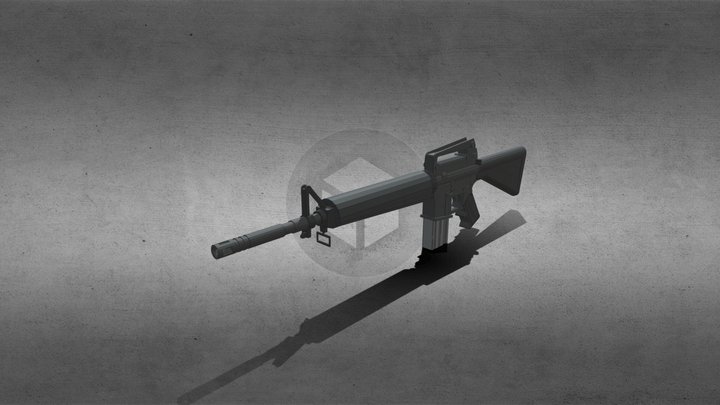 M16 3D Model