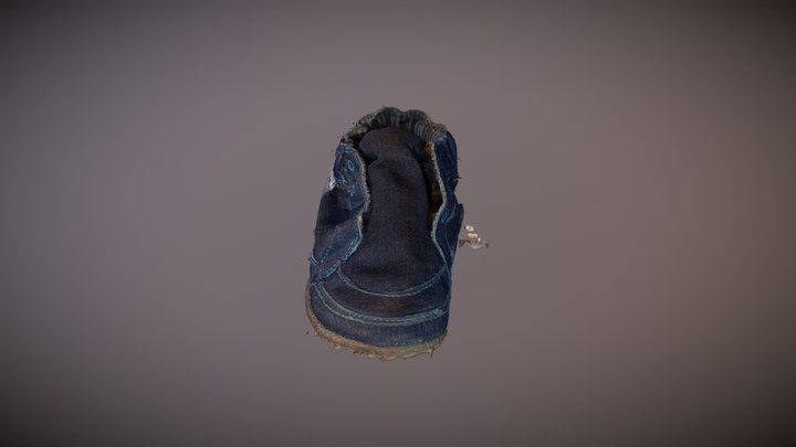 Toddler Shoes 3D Model