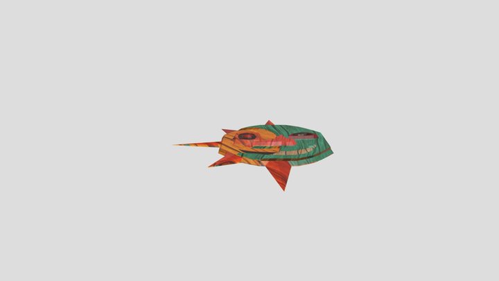 Eclipse Mask Unwearable 3D Model