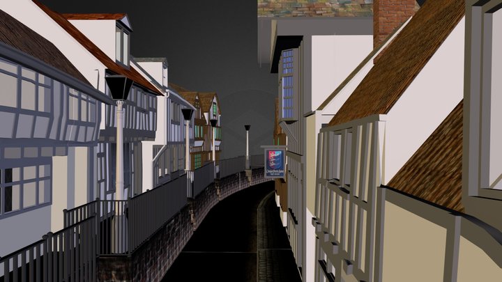 All_Saints_Street.zip 3D Model