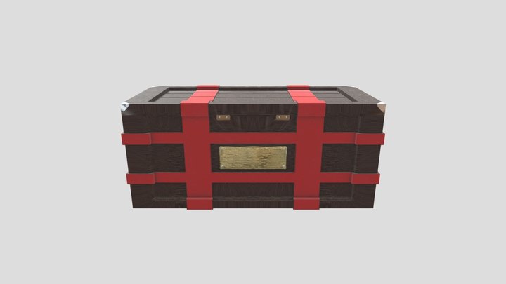 Loot Crate Bake 3D Model