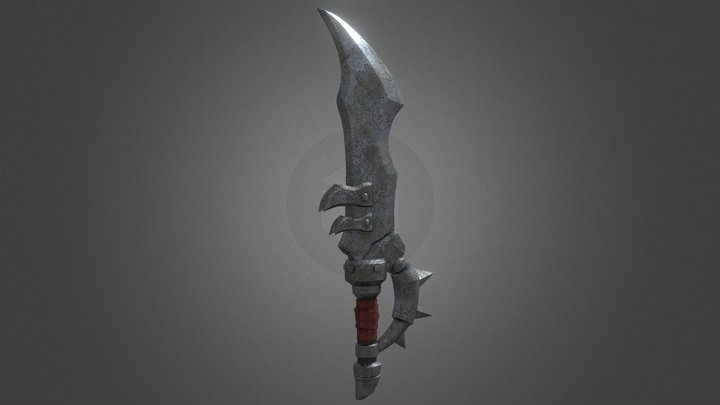 Stylized sword 3D Model