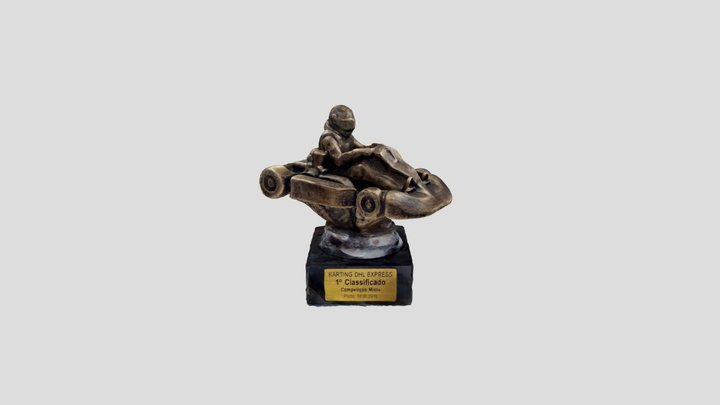 Karting Trophy 3D Model