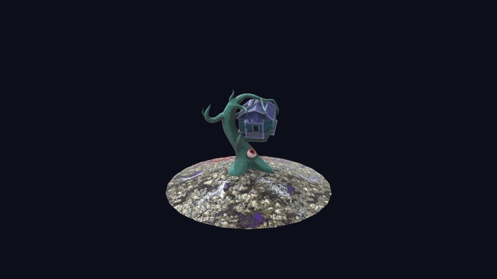 suspicious treehouse 3D Model