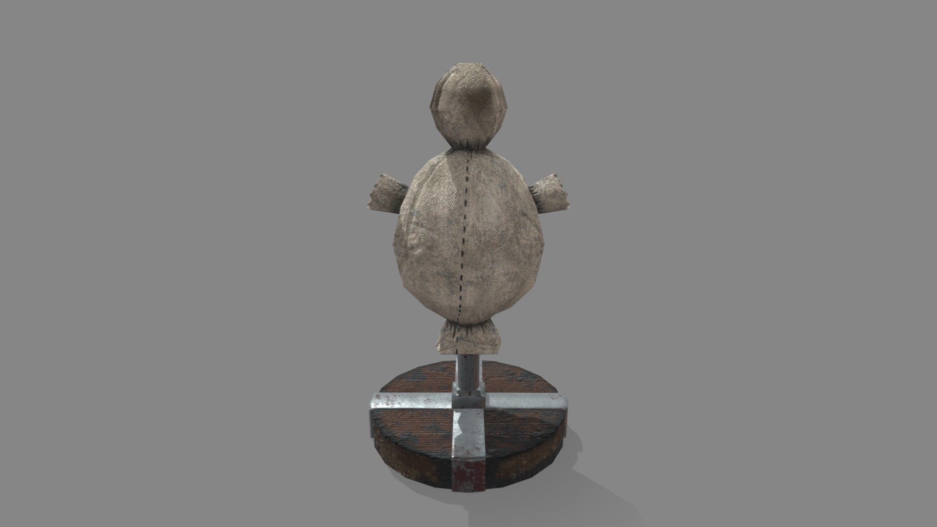 Dummy target 3D model by NatalieTeo [88042a5] Sketchfab