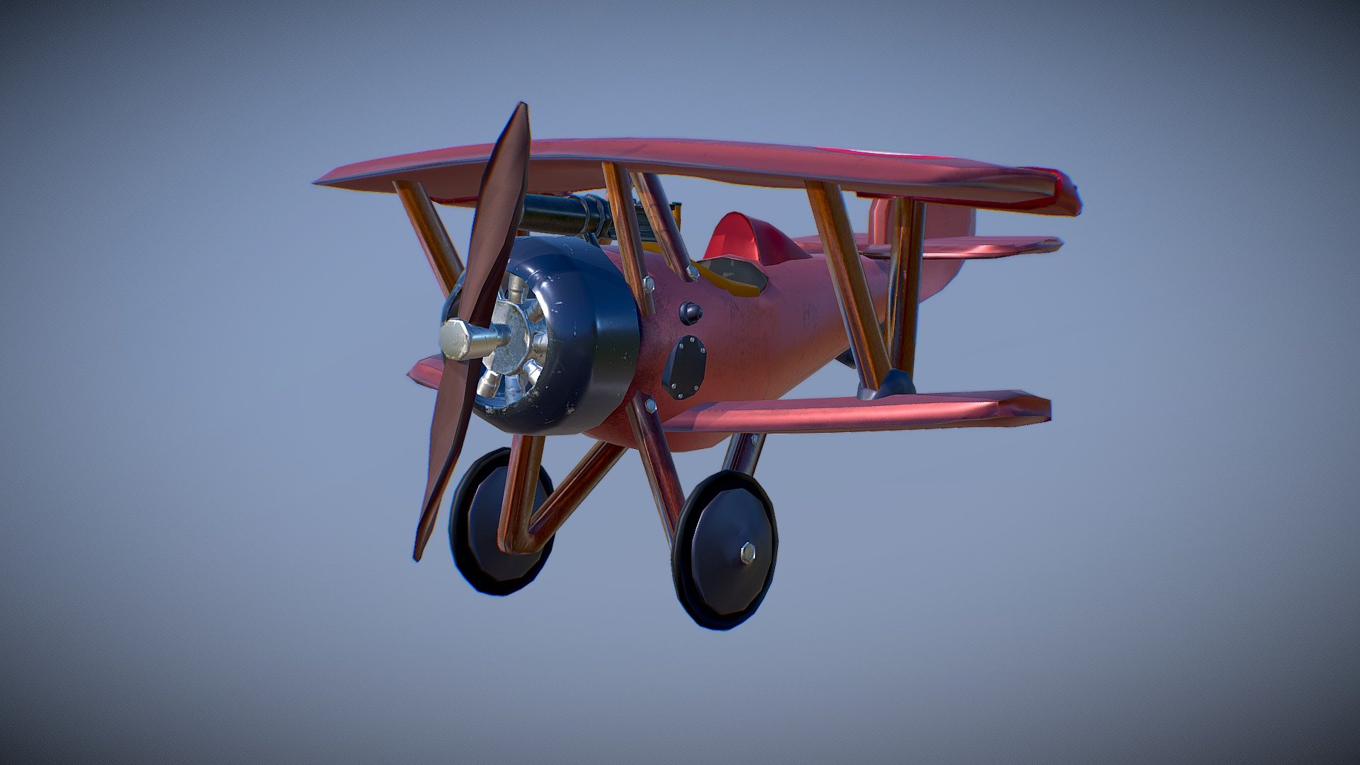 WW1 Biplane - Nieuport - 3D model by renceed [8804867] - Sketchfab