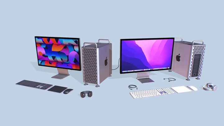 Mac_pro 3D models - Sketchfab