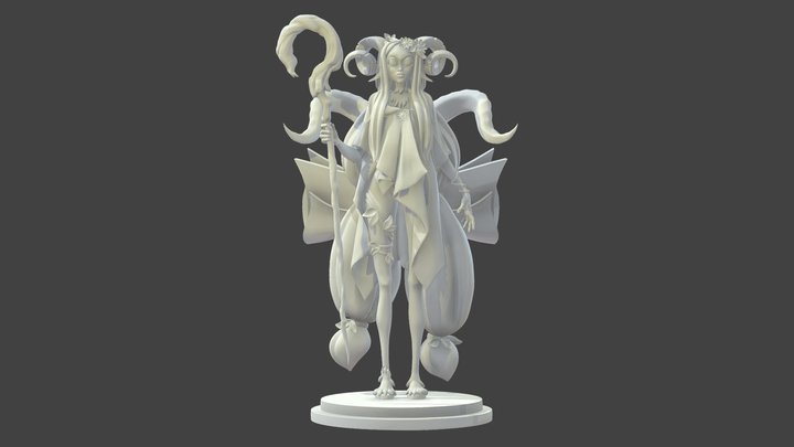 W.I.P Goat 3D Model