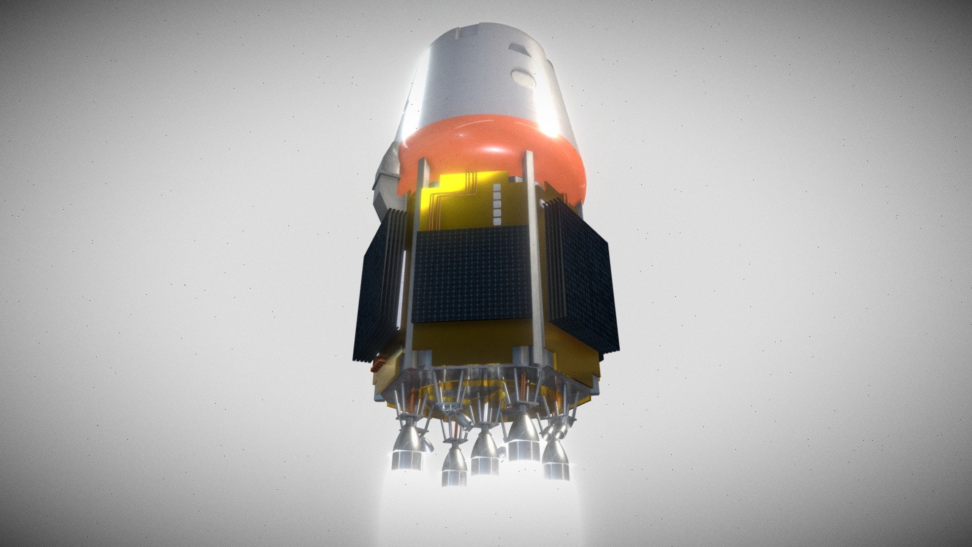 Gaganyaan Indian Spacecraft ISRO - 3D model by MechLab3D (@MechLab85 ...
