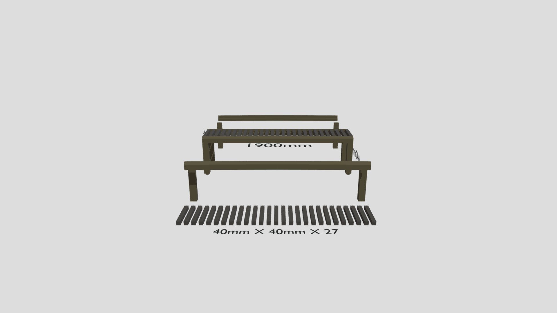 Bench Test - 3D model by davidpro90 [88073d8] - Sketchfab