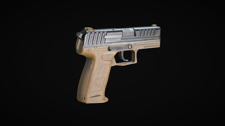 PMS KG19 Pistol 3D Model
