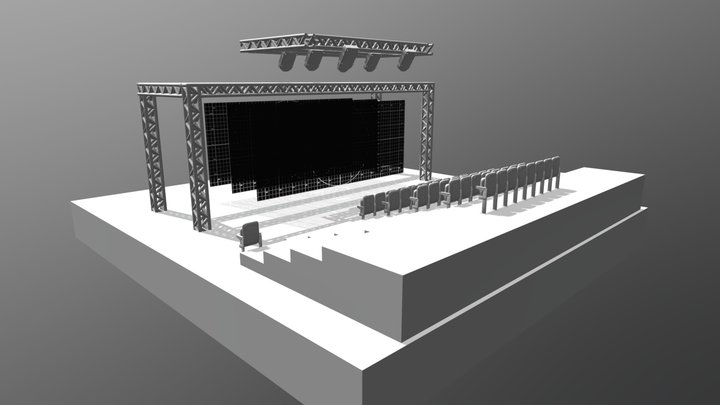 TOM TECH SETUP 3D Model