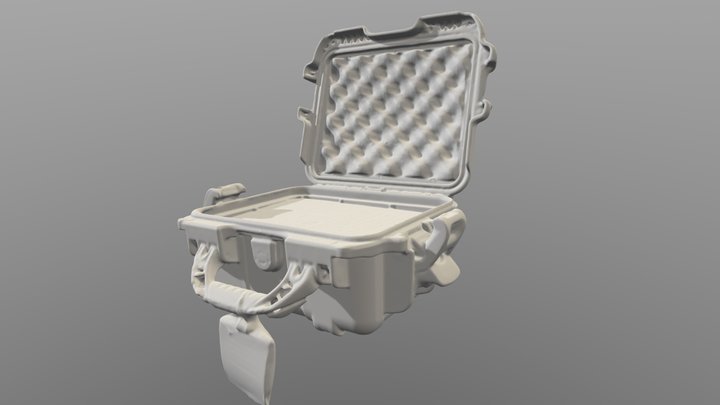 Pelican Case (untextured) 3D Model