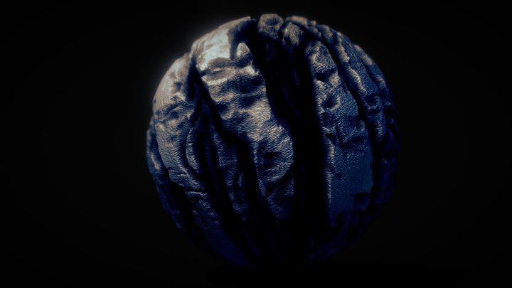 Moon Rock 3D Model