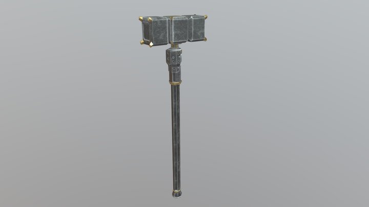 Ironhelm Thunder Hammer Model 3D Model