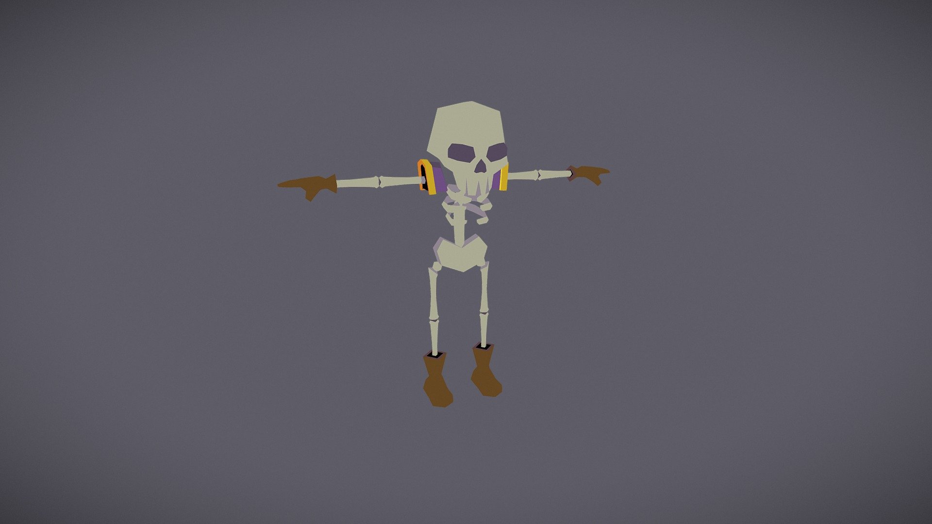 Skeleton Warrior for rigging