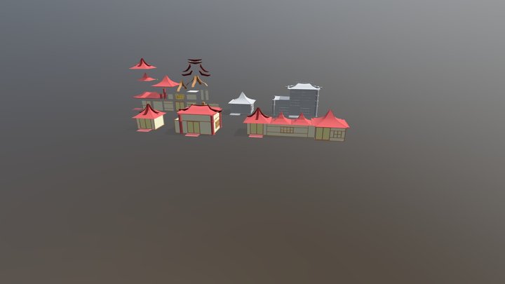 Viviendas varias 3D Model