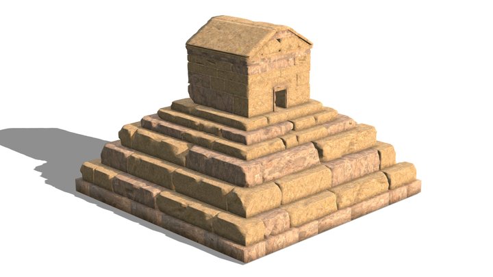 Pasargadae - Tomb of Cyrus the Great 3D Model