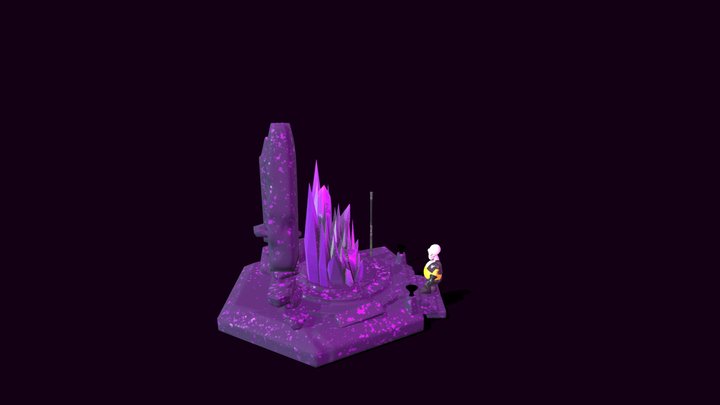 GhostRiderHomer Going For His Throne Diorama. 3D Model