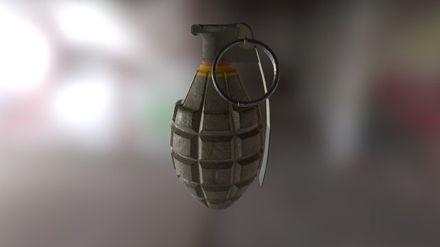 MKII_grenade 3D Model