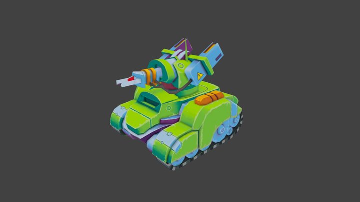 Tank 3D Model