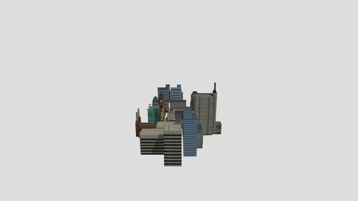 Traffic Panic London assets 3D Model