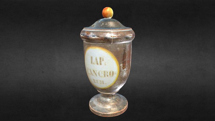 Fa tégely 3D Model