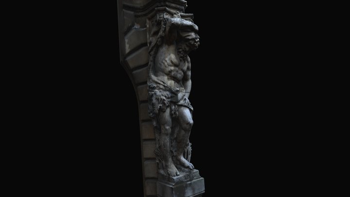 Atlas sculpture 3D Model