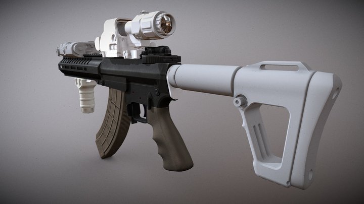 MK-47 3D Model