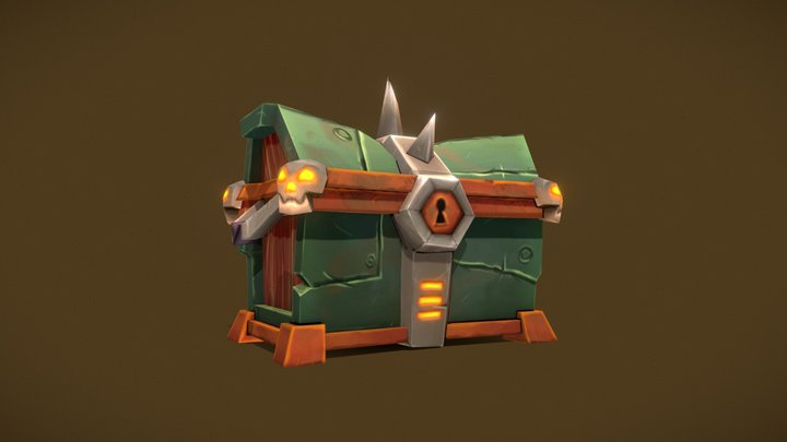 GameArtF Warchest Final 3D Model