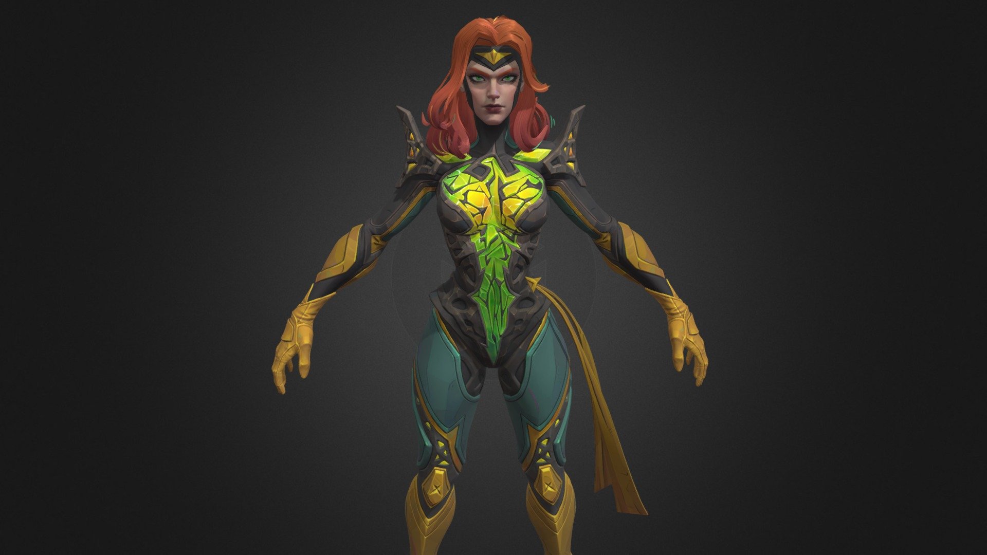 Phoenix Jean Grey - Marvel Rivals - Download Free 3D model by YE YE ...