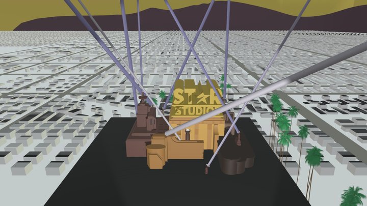 Star Studios (2022) Logo Remake 3D Model
