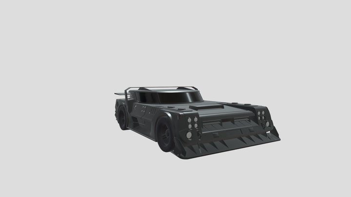 War chariot 3D Model