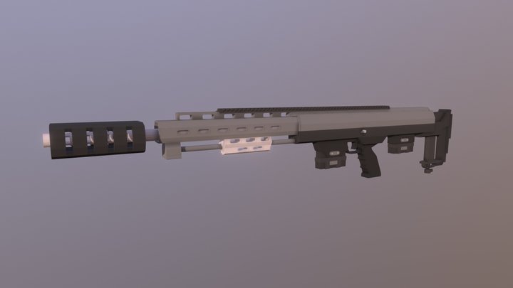 DSR-50 for Minecraft 3D Model