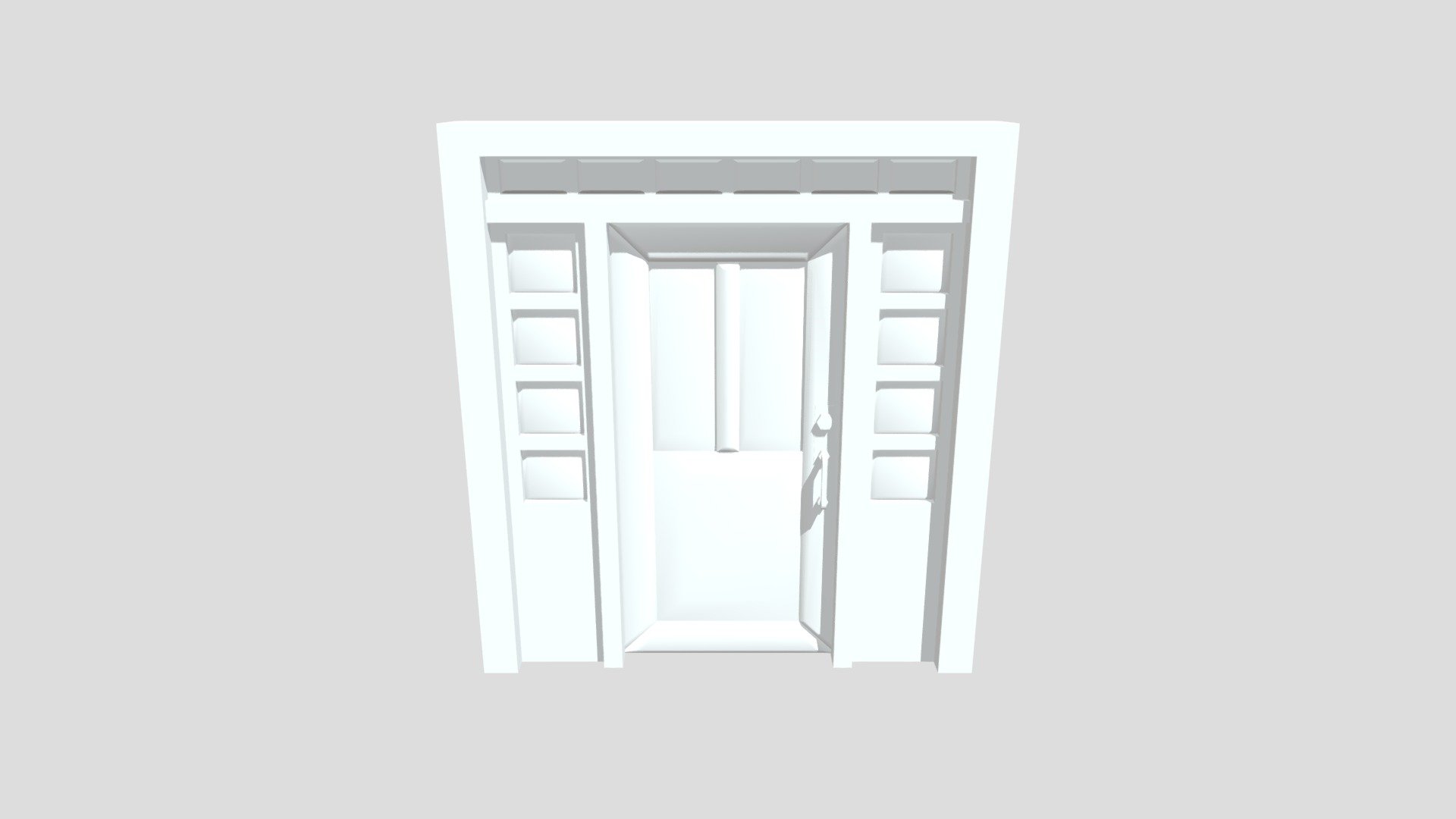 Door and frame from Poly by Google