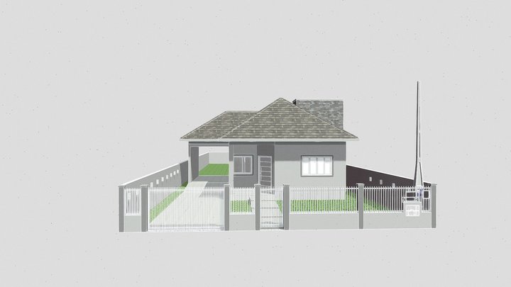 Residência A|E 3D Model