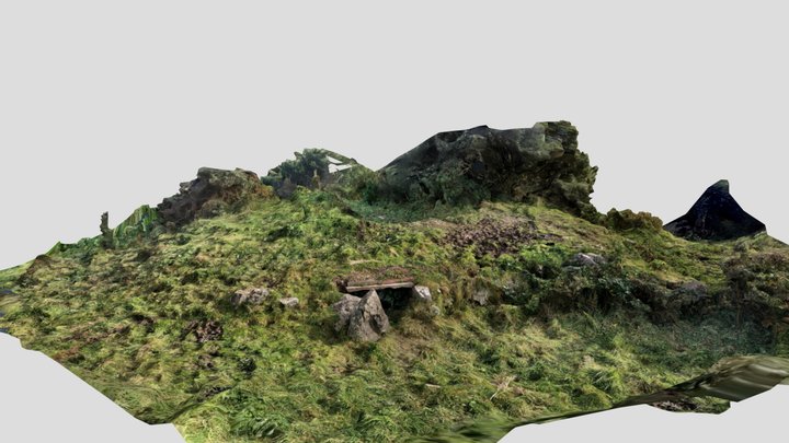 Ballycarty Passage Tomb KE038-074---- 3D Model