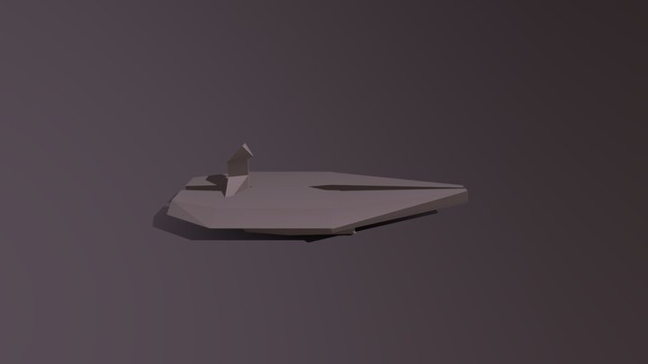 Next Gen Spaceship Task 3D Model