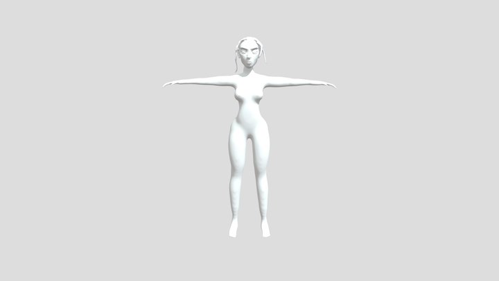 Personaje 3d Tercera Entrega- Maria Belen Romano 3D Model