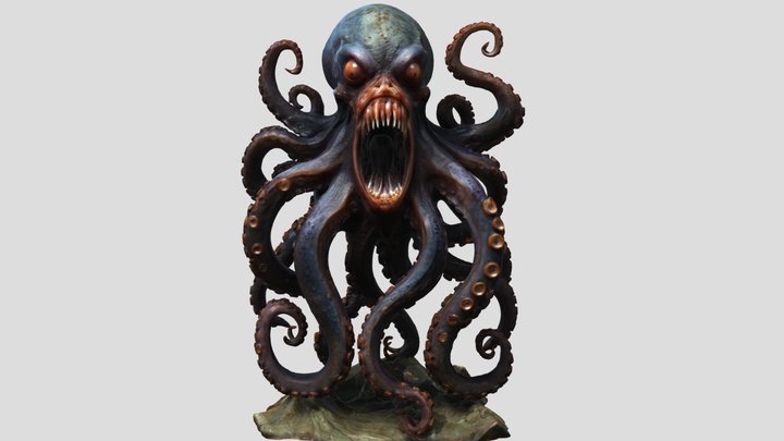 Thal’Zuur - monster octopus – Modelo 3D gratuito STL