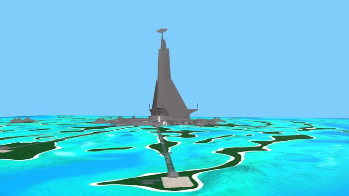 Scarif Base from ''Rogue One'' 3D Model