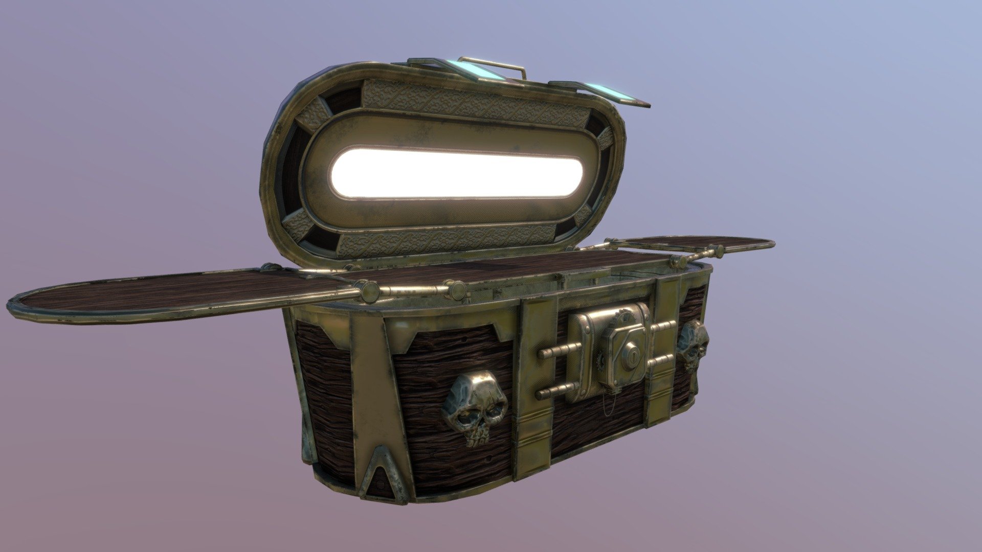Borderlands Golden Chest 3D model by Choila [8819771] Sketchfab