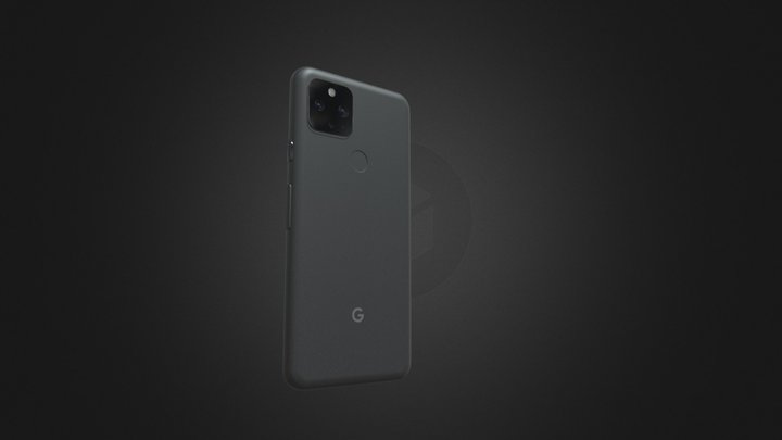 Google Pixel 5 In Leaked color and design 3D Model