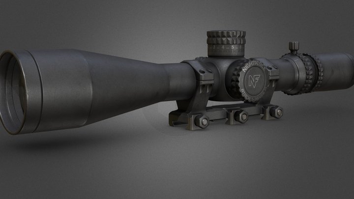 Nightforce ATACR 7-35x56 F1 3D Model