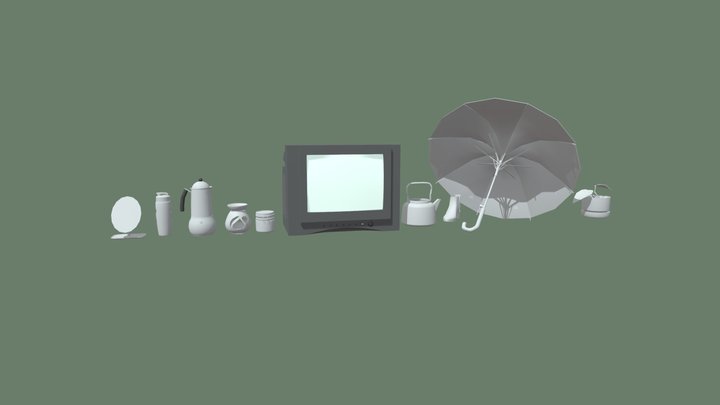 Homework №1 - 40 min drafts 3D Model