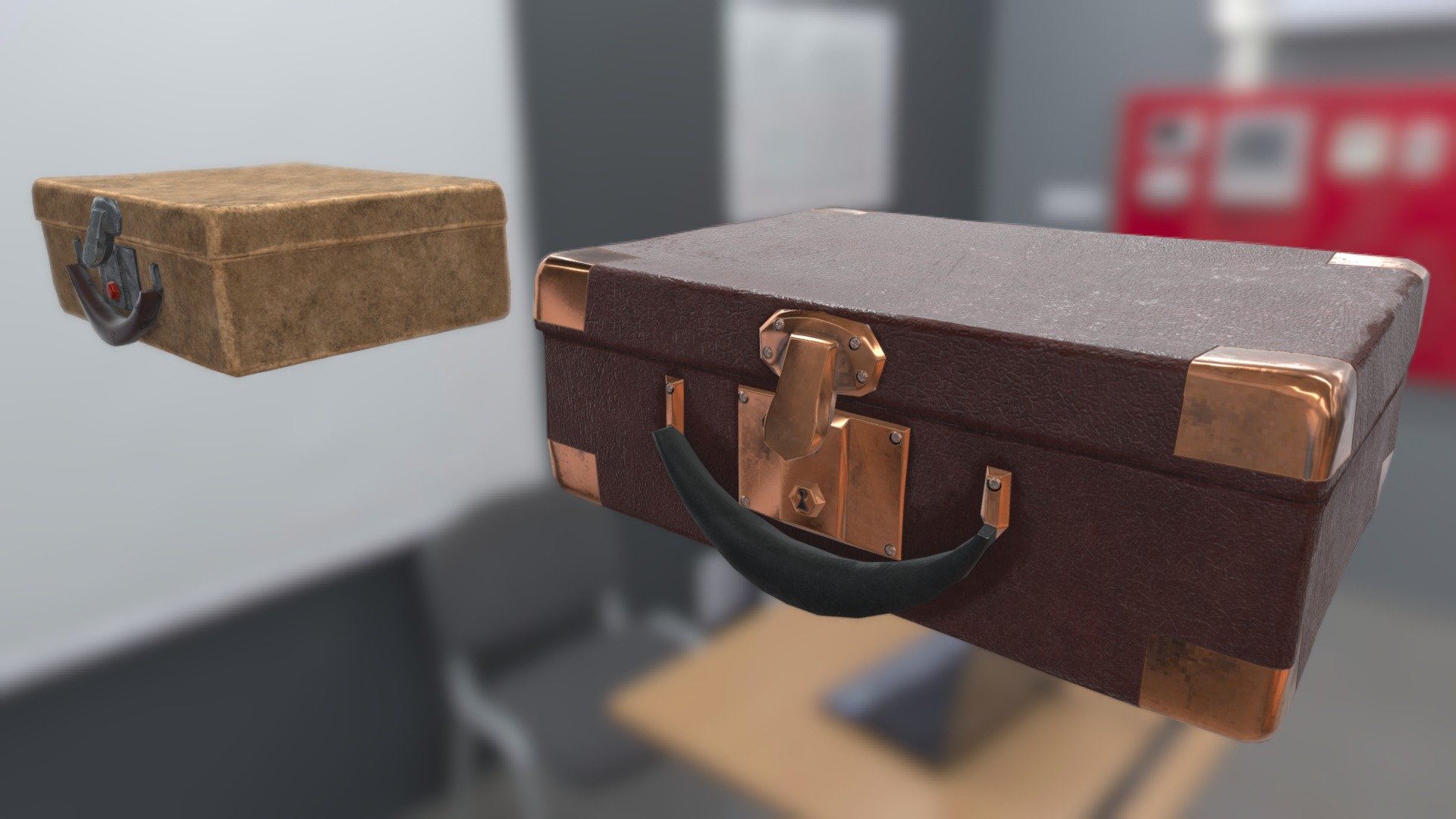 Suitcase Texure Variation