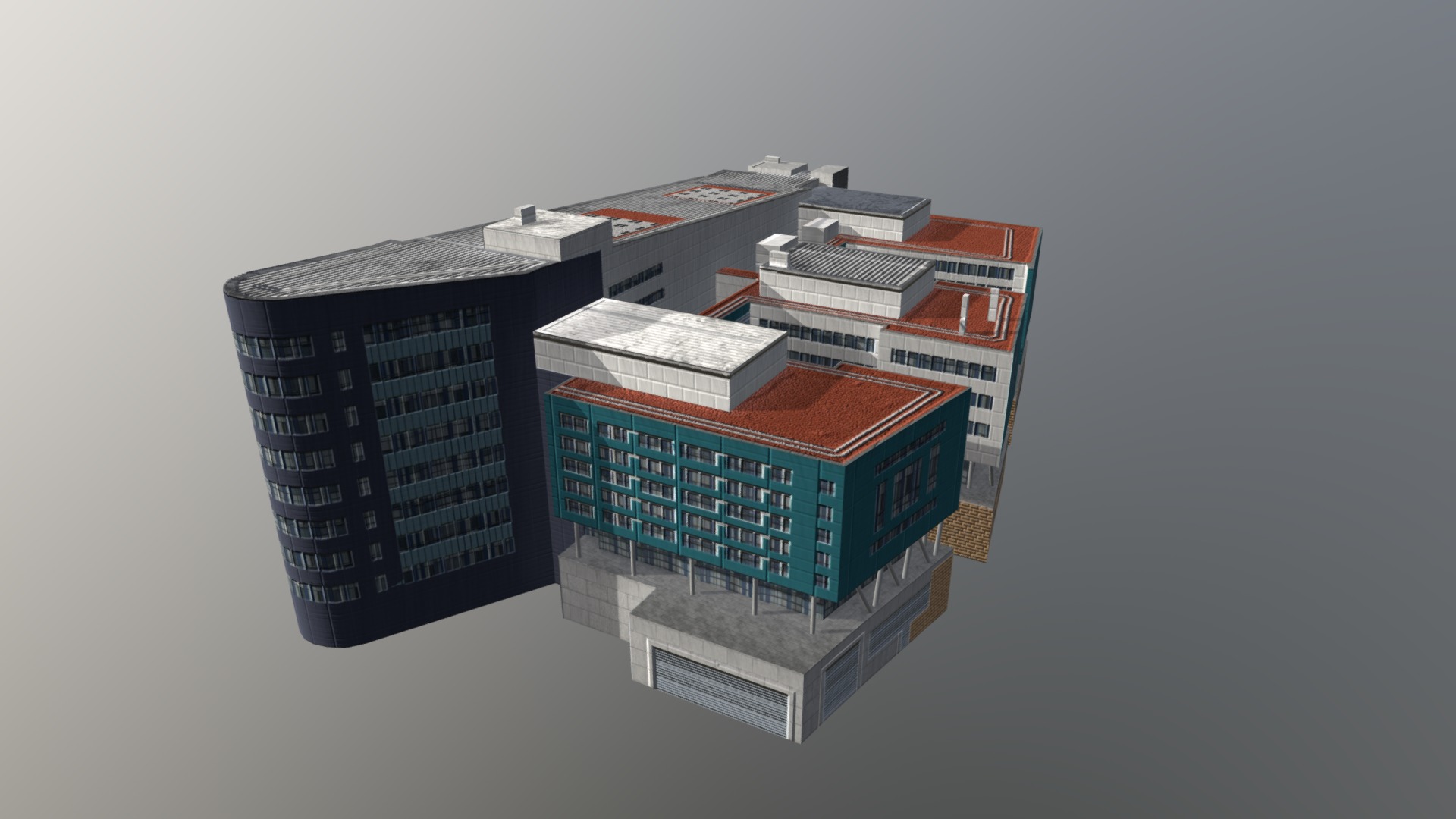 Hospital LP2 - 3D model by Martin Mikulić (@martin_mikulic) [881d560 ...