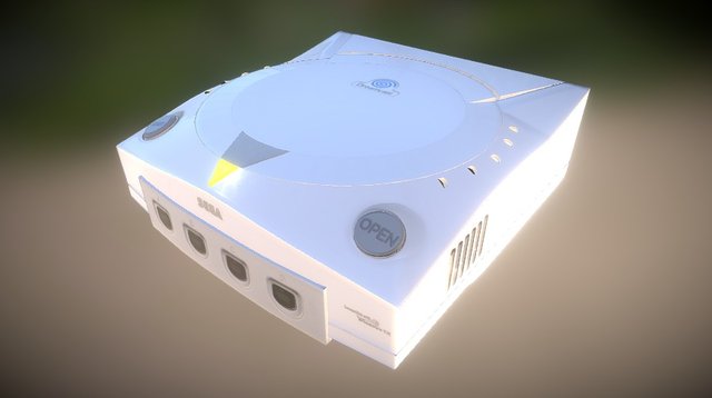 Dreamcast 3D Model